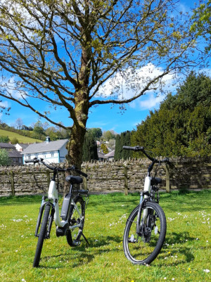 two 3-bikes in Llandysul park